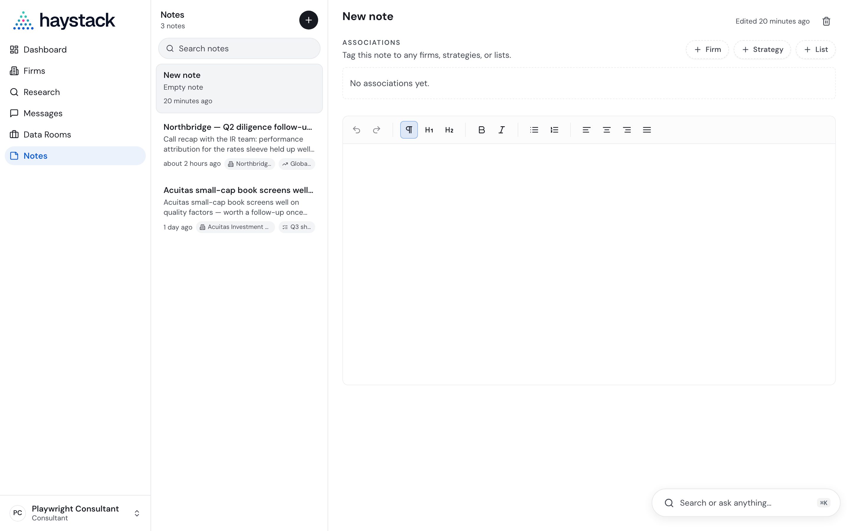 Notes, redesigned